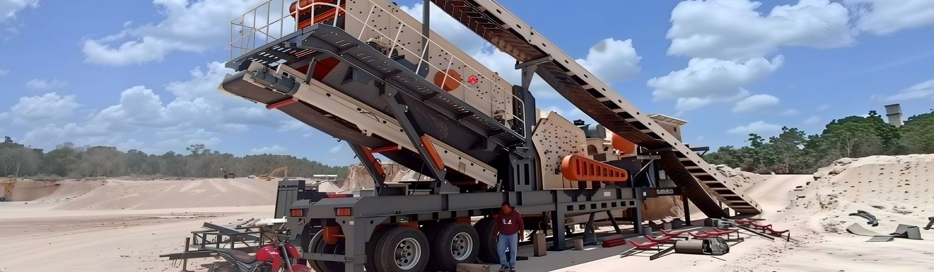 80-120TPH River Pebbles Mobile Crushing Plant in Pakistan-K3-C96-PFV1214-4C Mobile Crusher + Cummins Generator Solving Off-Grid Quarry Challenges