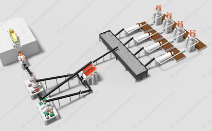 300-400T/H Iron ore Cruhing & Grinding Plant