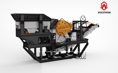 30-50T/H Skid-mounted Crushing Plant 