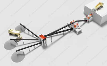 50-100T/H  Hard Rock Crushing Plant 