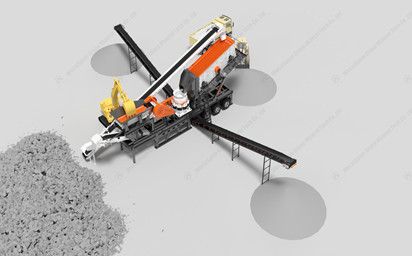50-80T/H Mobile Wheeled Crushing Plant