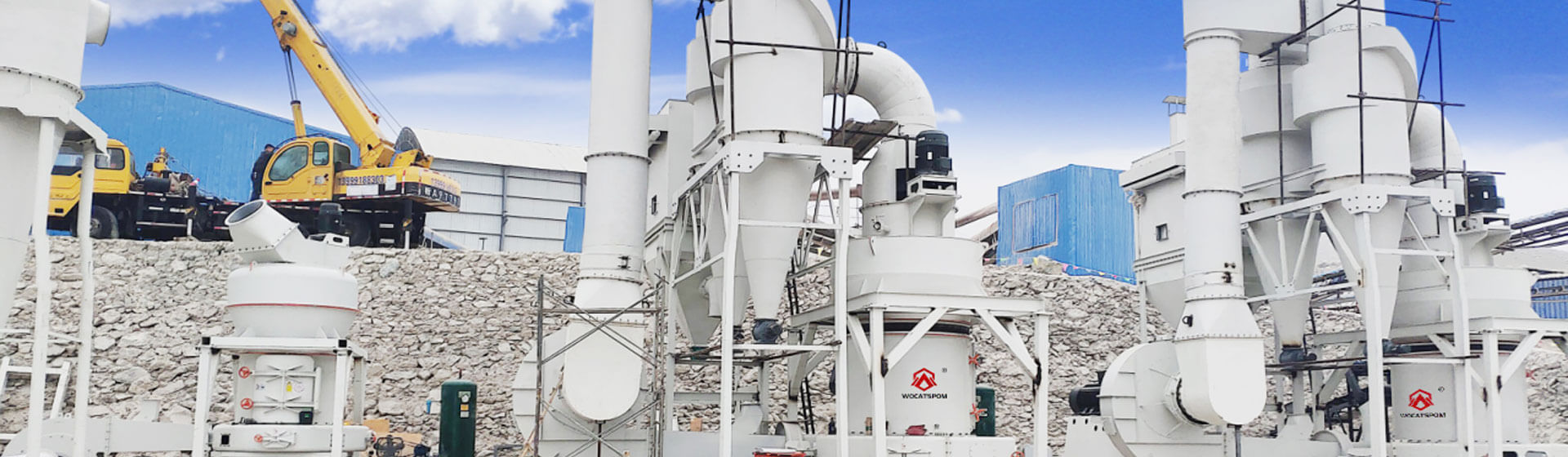 15TPH Limestone Crushing Plant in Ethiopia- ZLM-1500K Vertical Mill