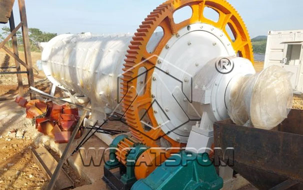 2-3 TPH Copper Ore Grinding Plant in Guinea- Ball Mill Solution for 150 Mesh Output