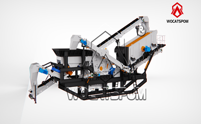 50-80T/H Skid-mounted Crushing Plant 