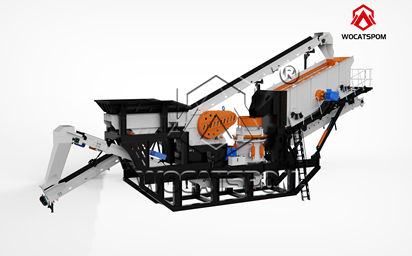 80-100T/H Skid-mounted Crushing Plant 