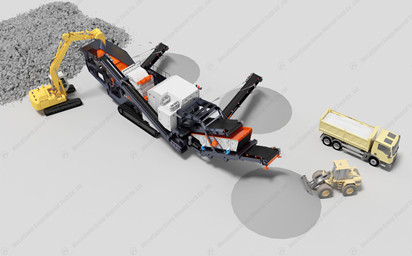 100-200T/H Mobile Crawler Crushing plant