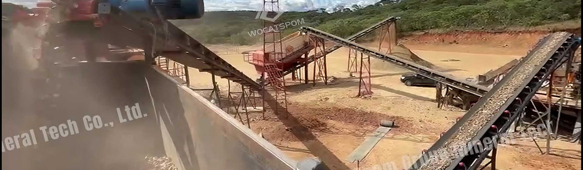 100-120TPH Copper Ore Crushing Plant in Paraguay-Jaw Crusher And Hydraulic Cone crusher Plant For Quarry& Mining