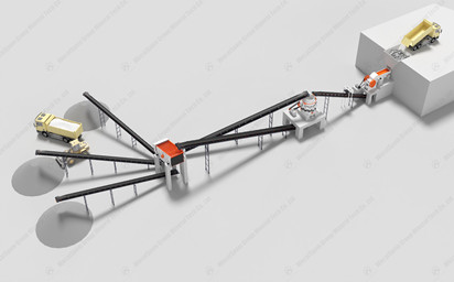 30-50T/H Hard Rock Crushing Plant 