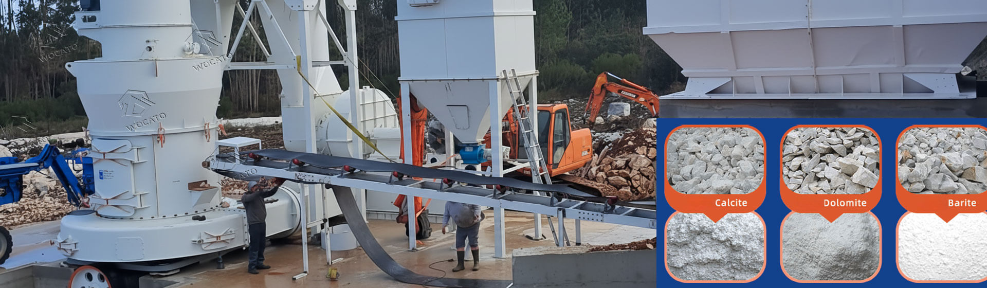 Установка для измельчения известняка 5 т/ч в Нигерии — Мельница Раймонда ZRM130 для горнодобывающей промышленности