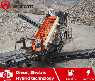 Mobile Tracked Heavy-Duty Screens